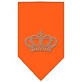 Unconditional Love Crown Rhinestone Bandana Orange Large UN801074